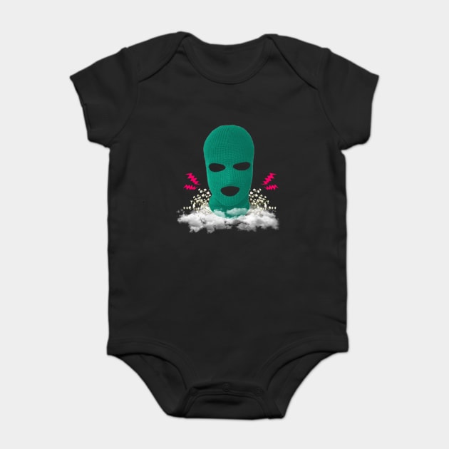 Rebel Rebel Baby Bodysuit by gisselbatres